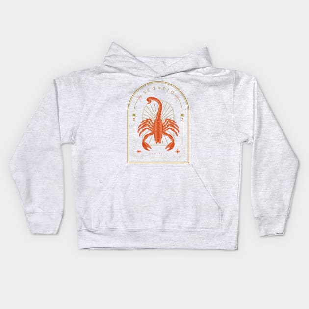 Scorpio Kids Hoodie by Javio